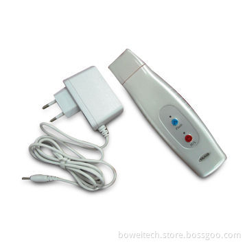 Ultrasound skin scrubber deep cleaner, peeling, acne and wrinkle removal accelerate absorption
